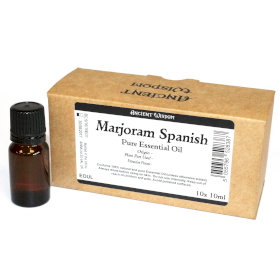 10x 10ml Marjoram Spanish Essential Oil Unbranded Label