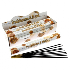 6x Stamford Frankincense & Myrrh Incense Sticks