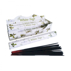 6x Stamford White Sage Incense Sticks