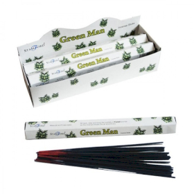 6x Stamford Green Man Incense Sticks