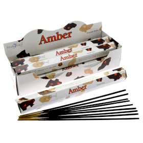 6x Stamford Amber Incense Sticks