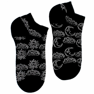 Wholesale S/M Hop Hare Bamboo Socks Low (36-40) - Day and Night - AWGifts Europe - Giftware and Aromatherapy Supplier