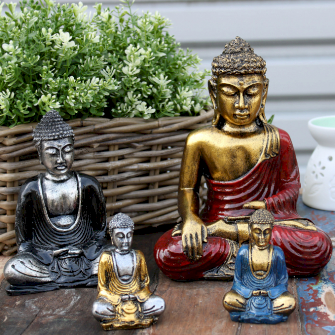 wholesale Painted Buddhas