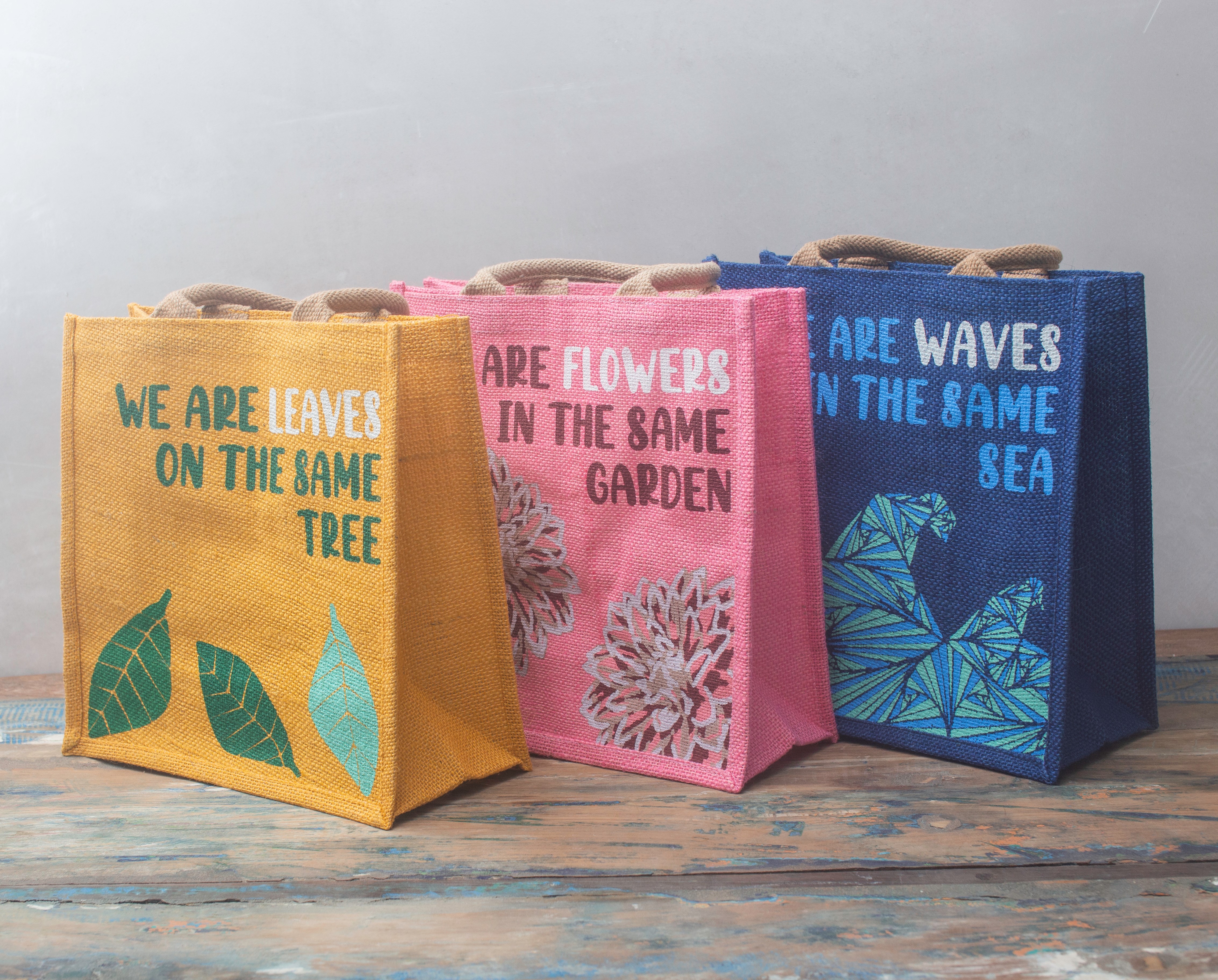 Wholesale Printed Jute Bags