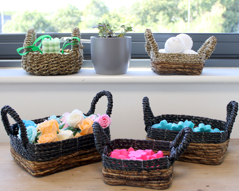 natural storage baskets​