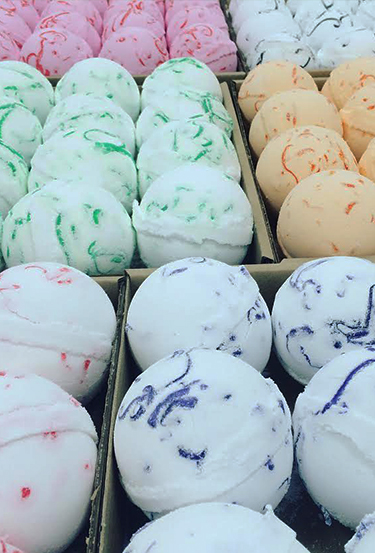 Tropical fragrance Bath Bombs 