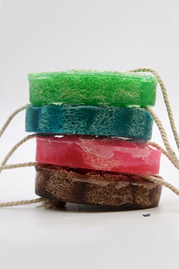 Wholesale Fruity Scrub Soap on a Rope