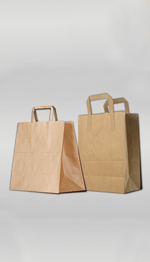 Wholesale Kraft Paper Bags wiith Handles