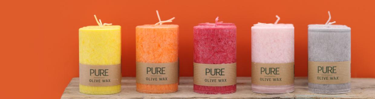Olive Wax Candles Wholesale