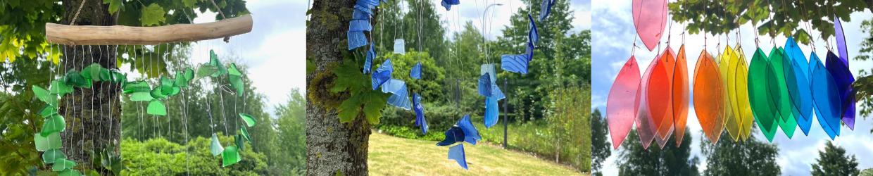 wholesale glass wind chimes