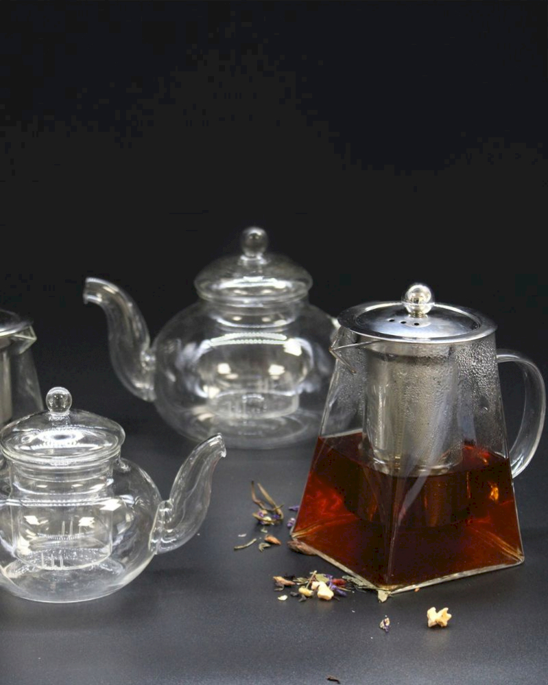Wholesale Glass Infuser Teapot