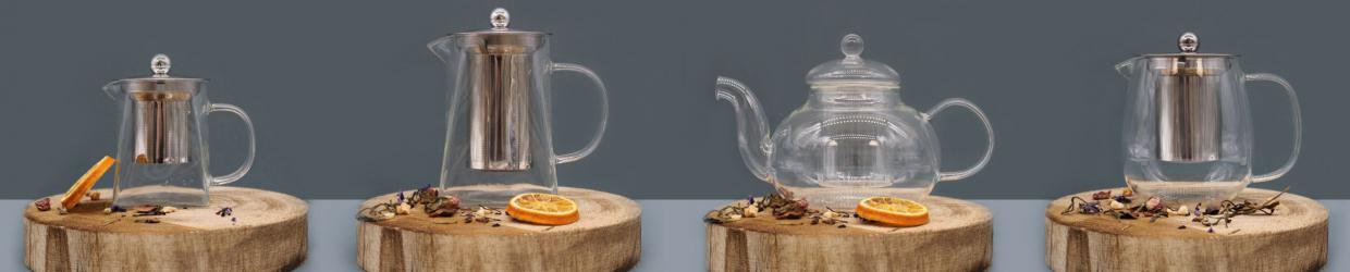 Wholesale Glass Infuser Teapot