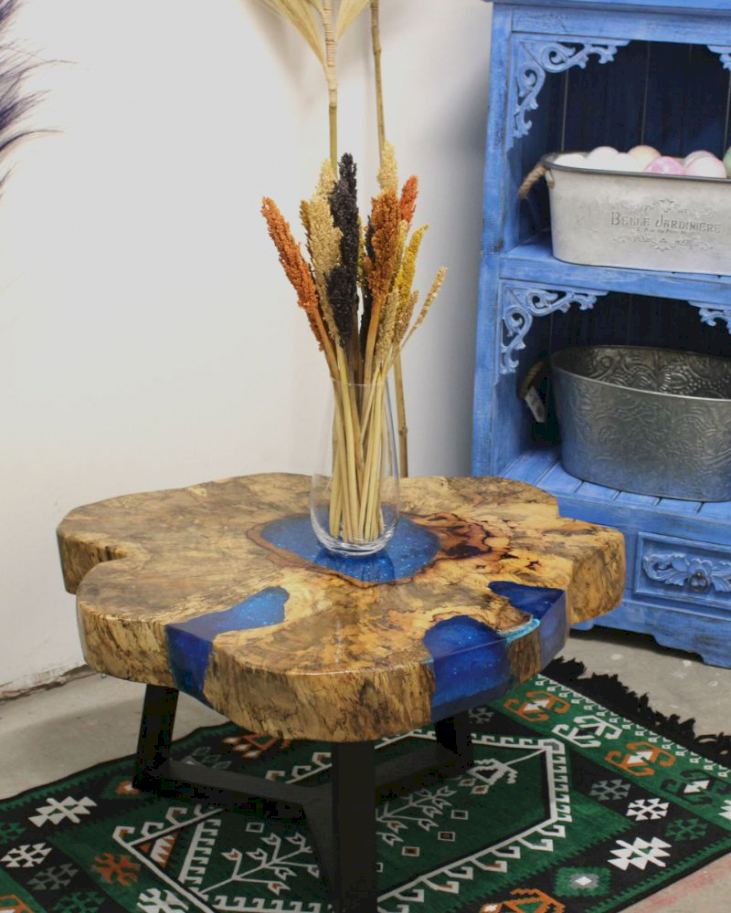 Tamarind and Resin Coffee Table Wholesale 
