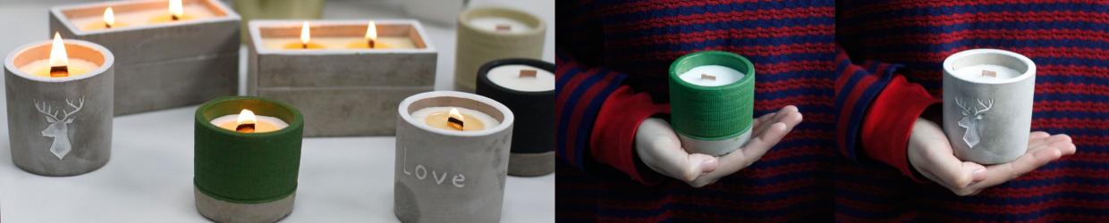 Wholesale Wooden Wick Candles