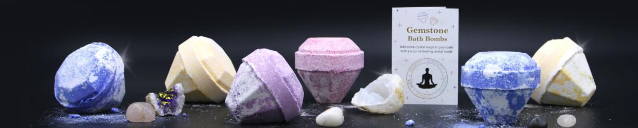 Wholesale Gemstone Bath Bombs