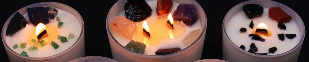 Chakra Crystal Candles Supplier