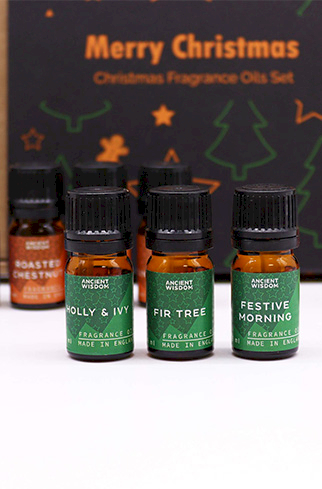 christmas fragrance oils set