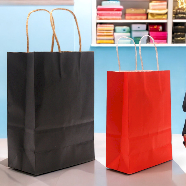 Wholesale Paper Bags with Cord Handle