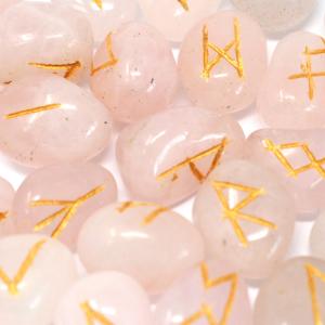 Wholesale Rune Set - Rose Quartz