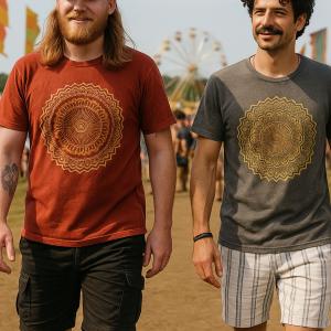 Wholesale Stonewashed Nomad Sari T-Shirts