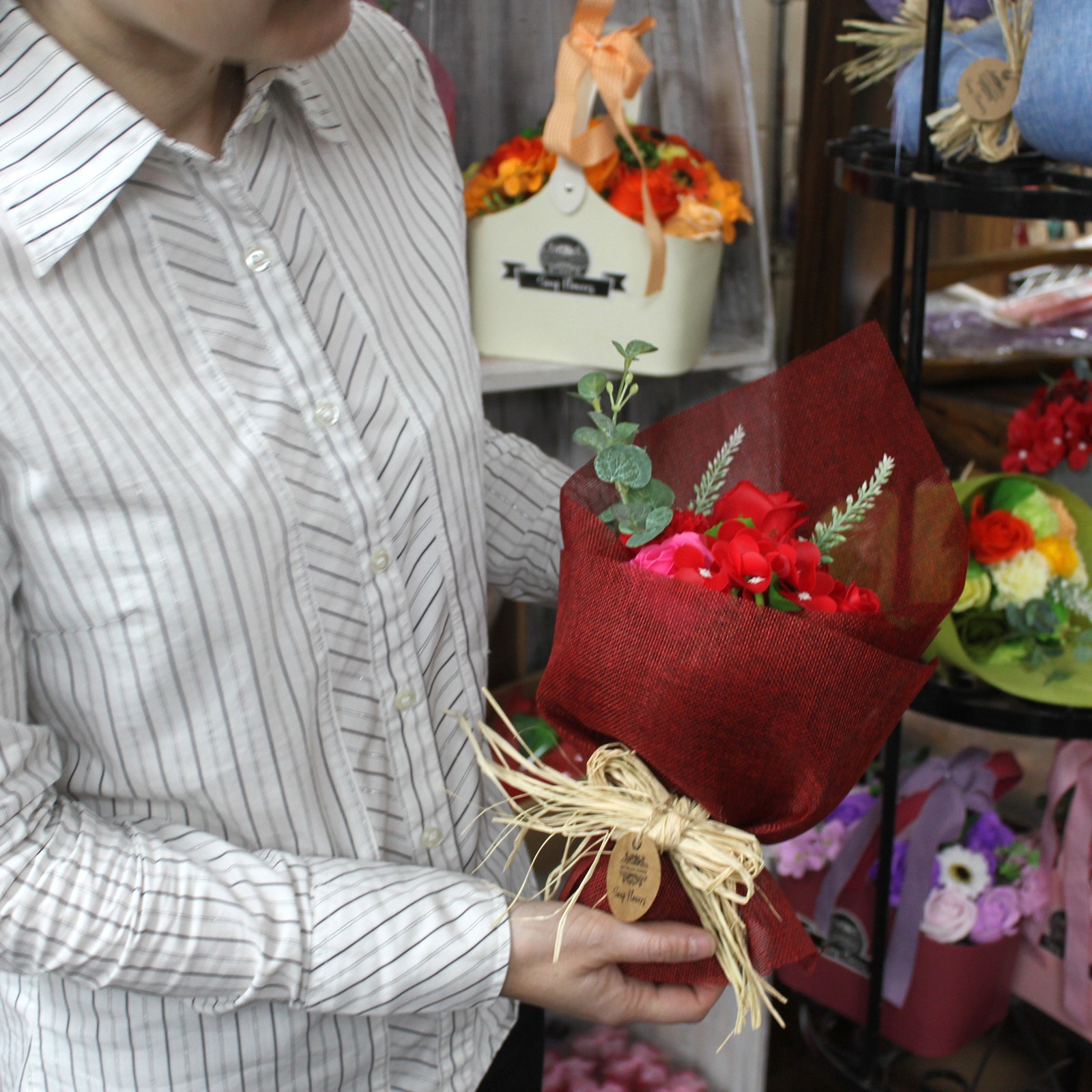 Wholesale Soap Flower Bouquets