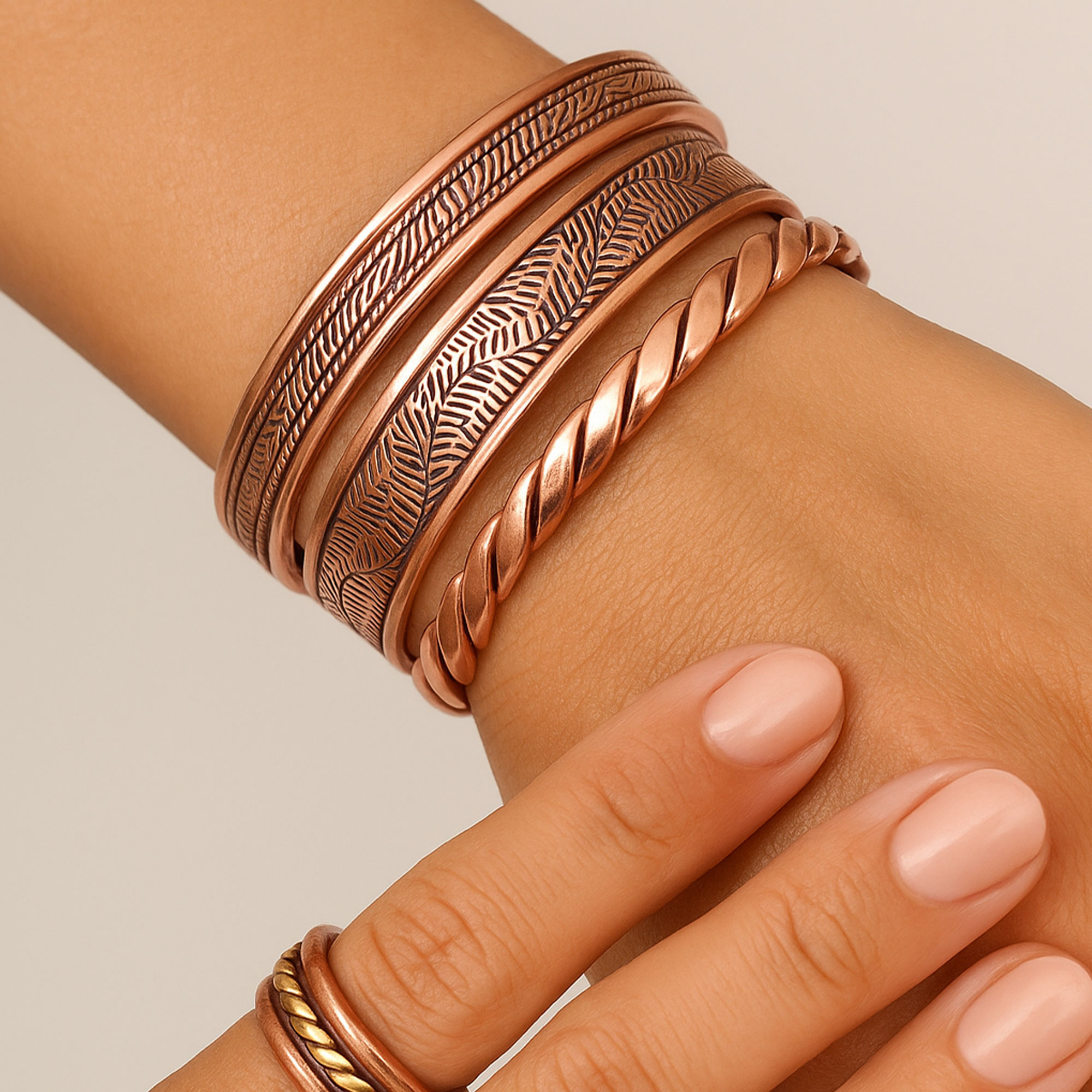 Wholesale Copper Bracelets  Rings