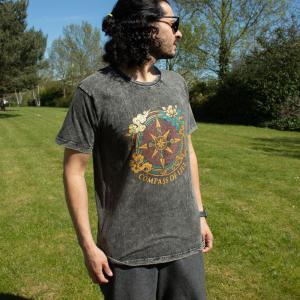 Wholesale Stonewashed Nomad Sari T-Shirts