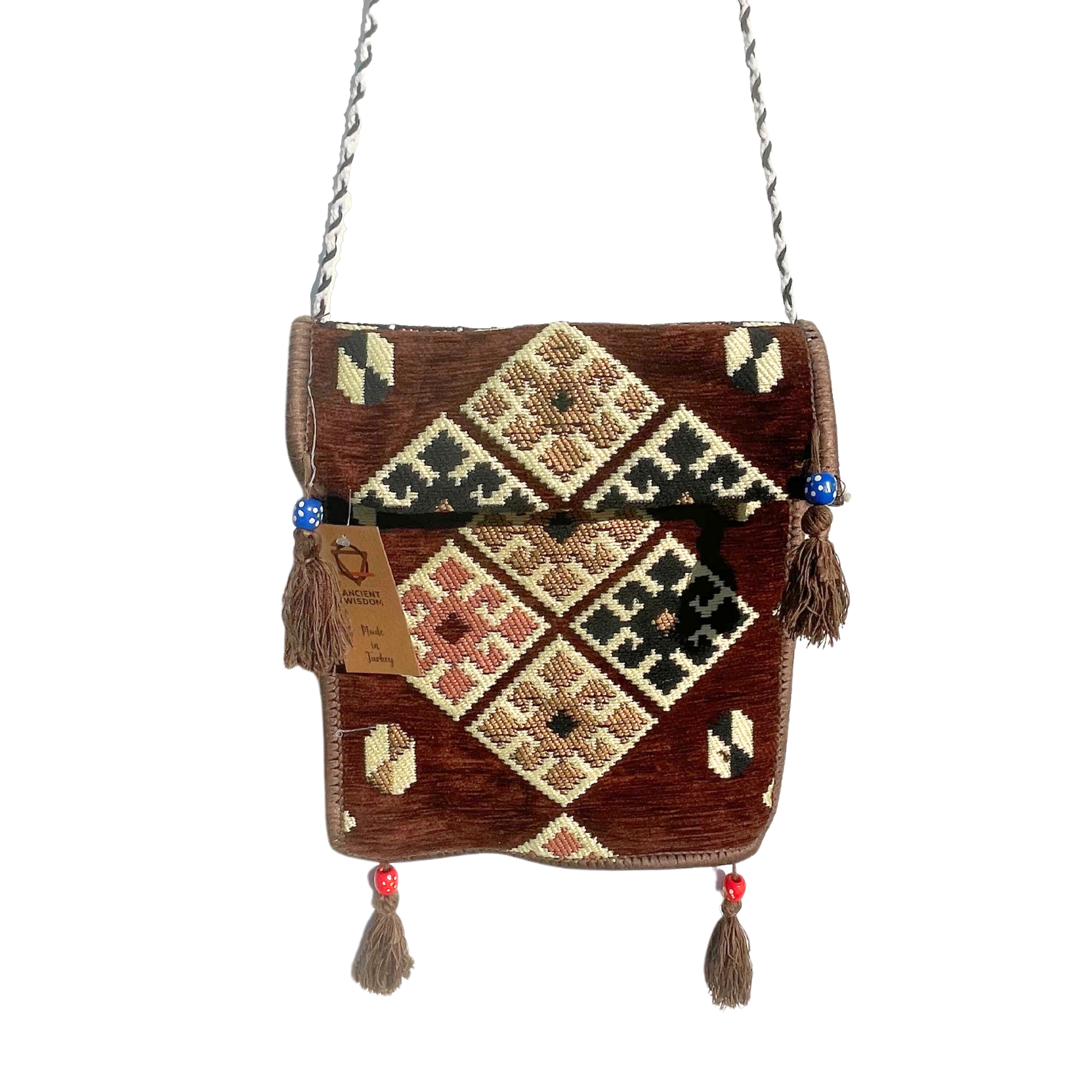 Abstract Turkish Kilim Women Handbag - NamegStore